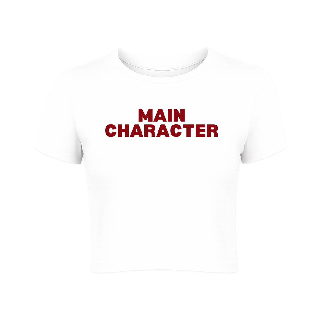 Main Character Baby Tee