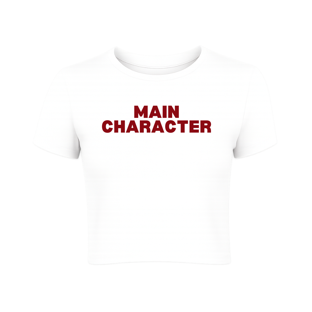 Main Character Baby Tee