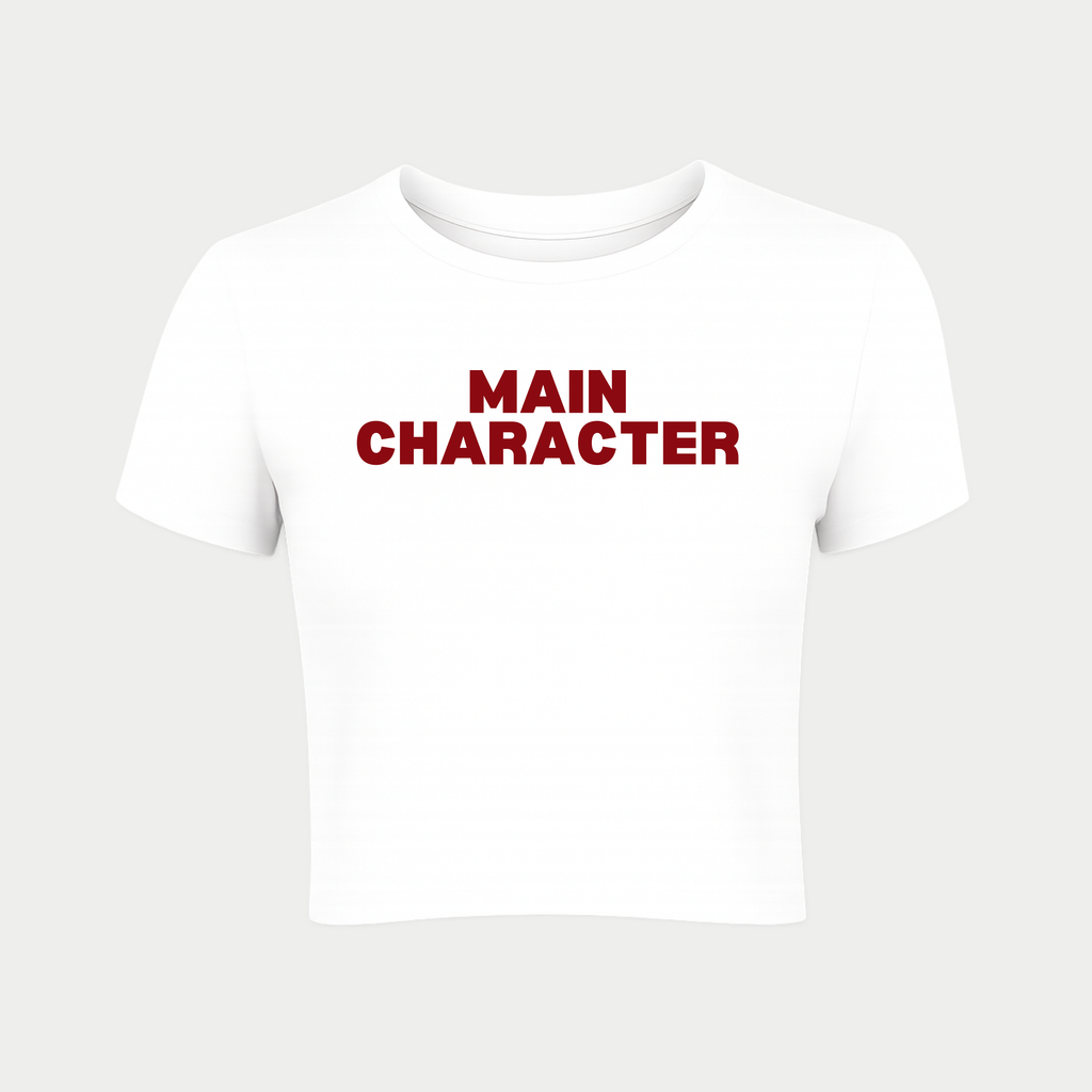 Main Character Baby Tee