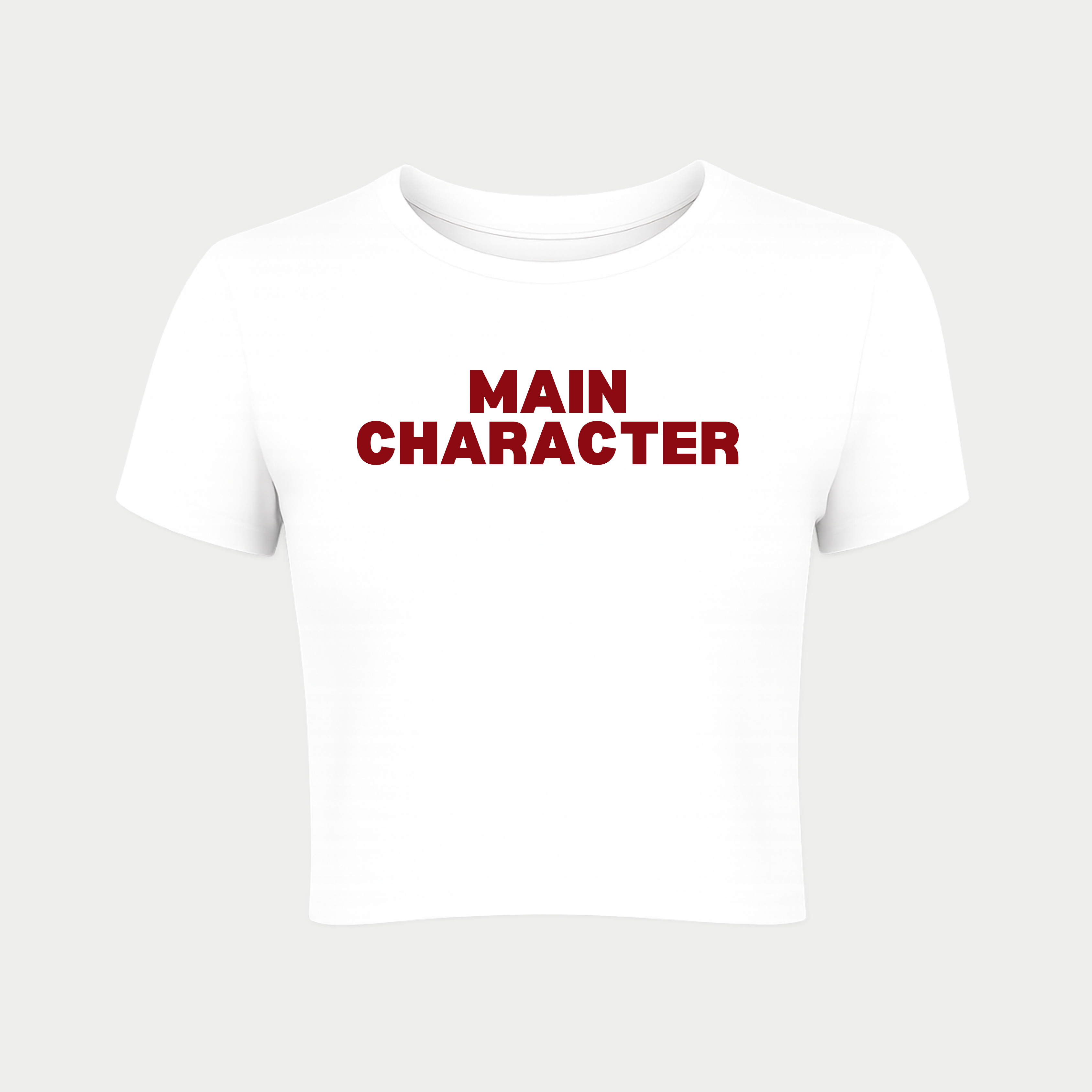 Main Character Baby Tee