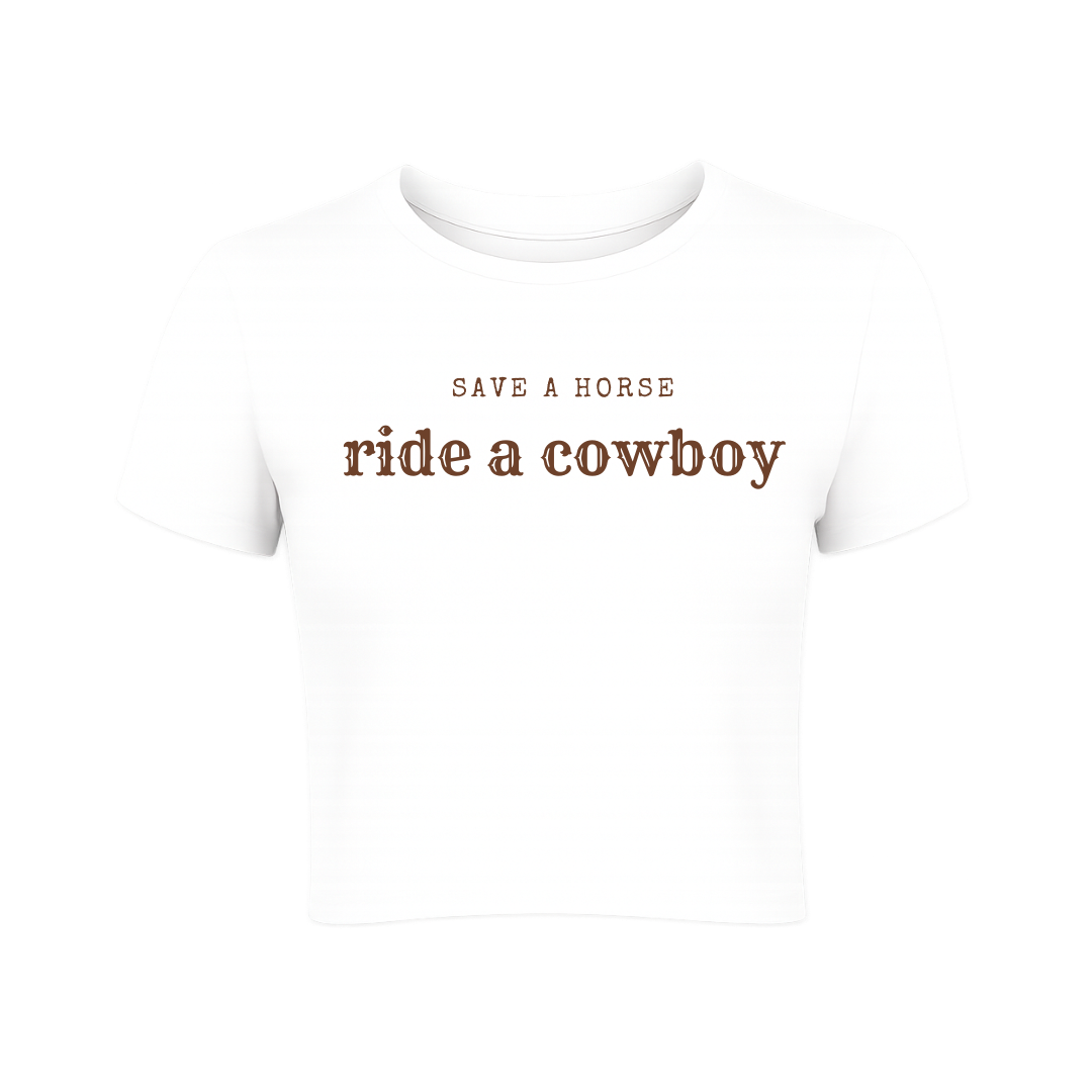 Save a Horse, Ride a Cowboy Baby Tee