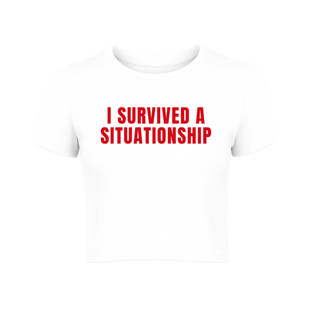 I Survived a Situationship Baby Tee