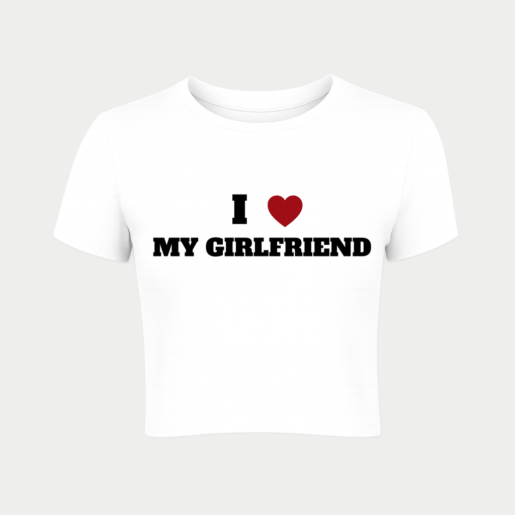 I Love Men With Mustaches Baby Tee