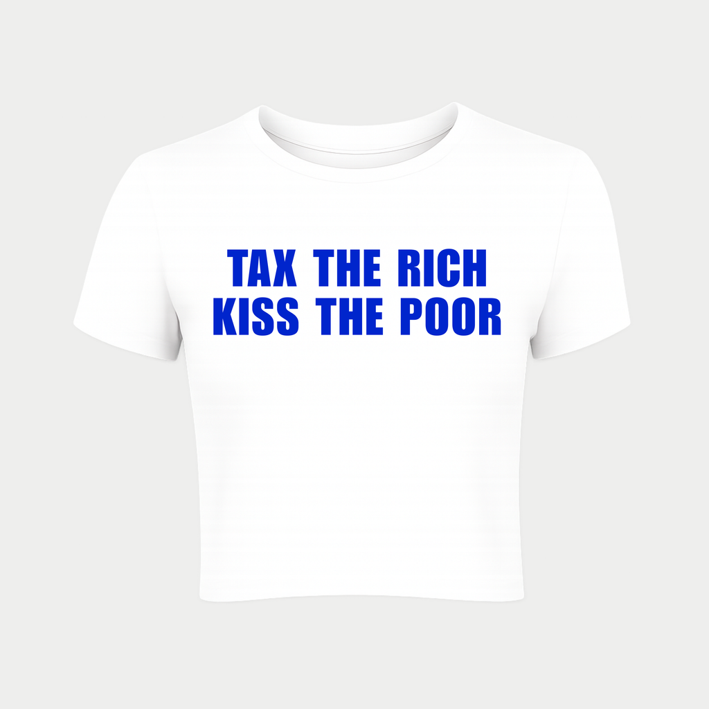 Tax the Rich, Kiss the Poor Baby Tee