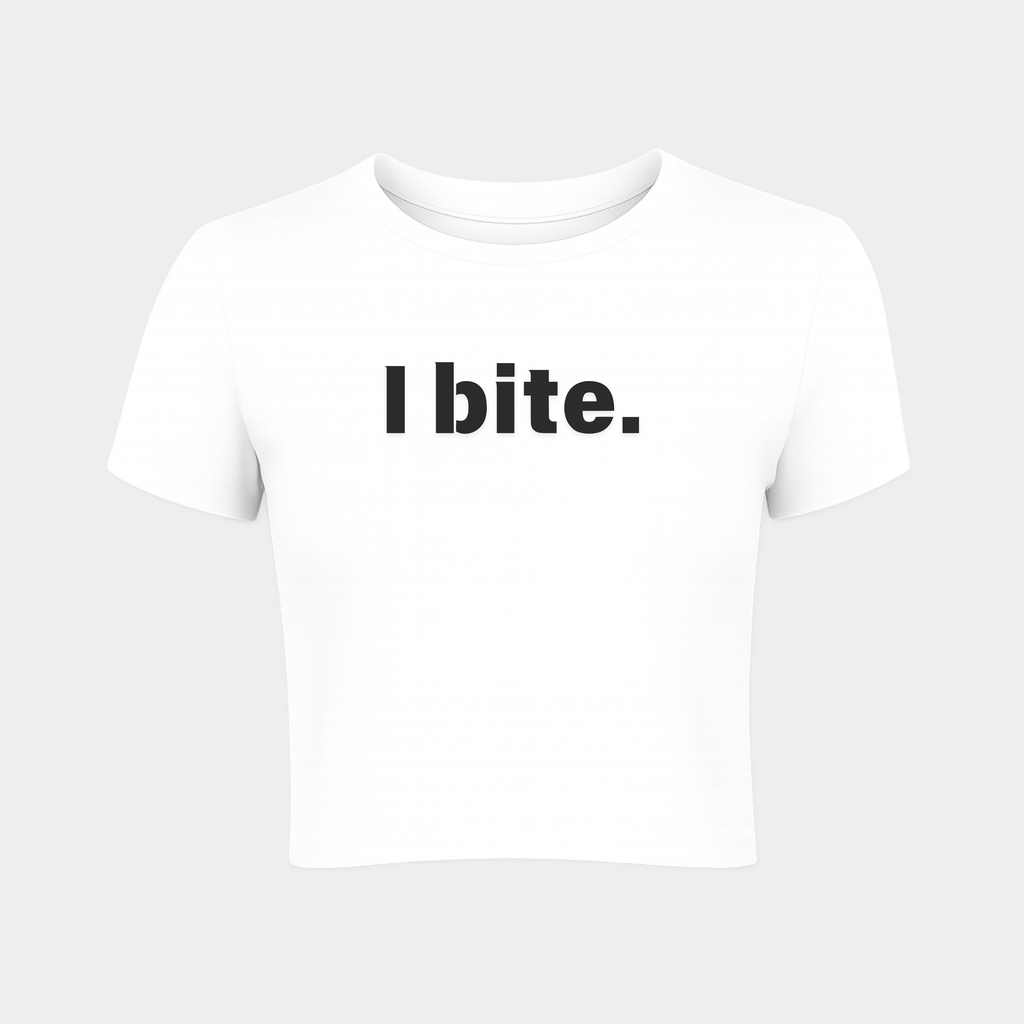I bite Baby Tee