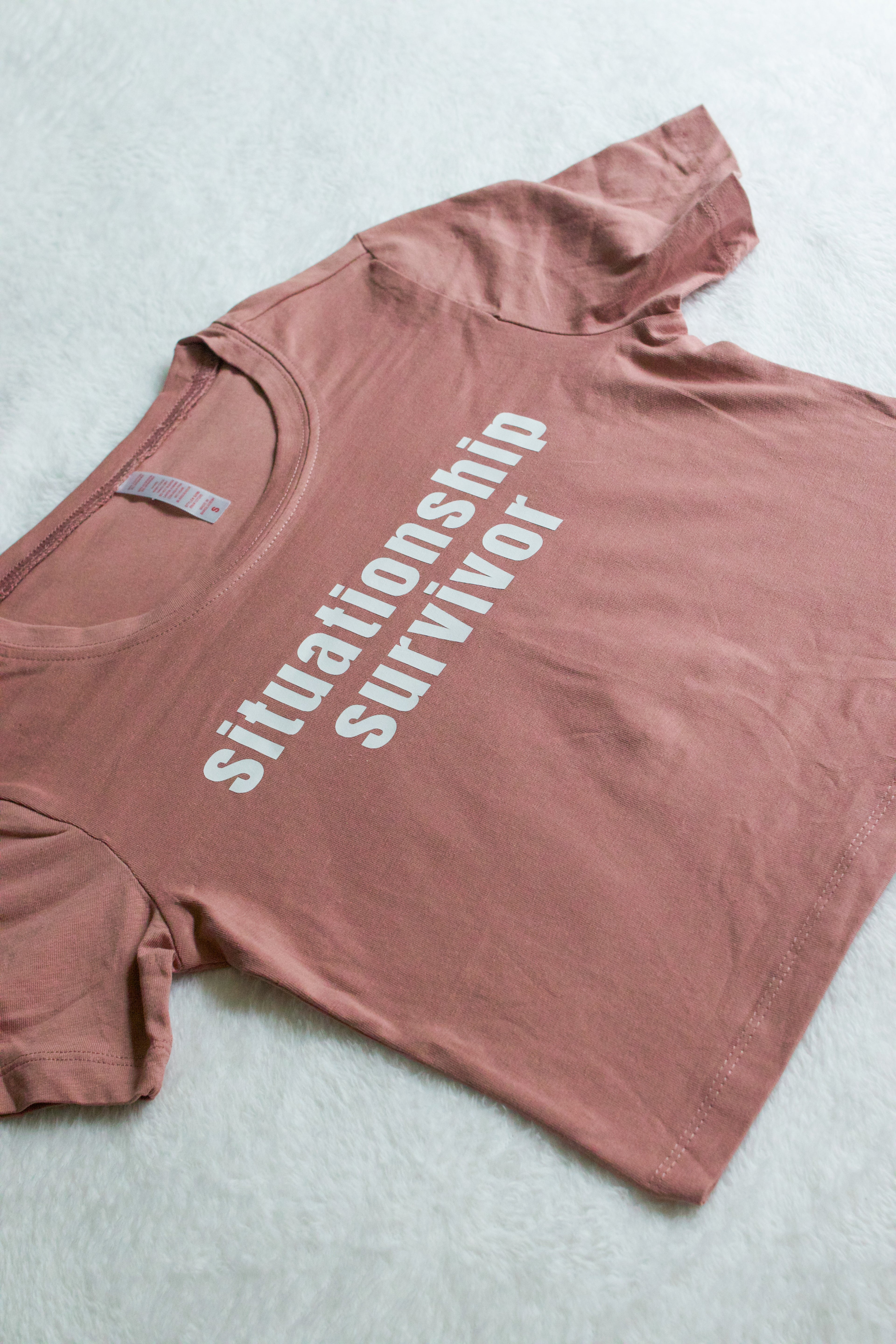 Situationship Survivor Baby Tee