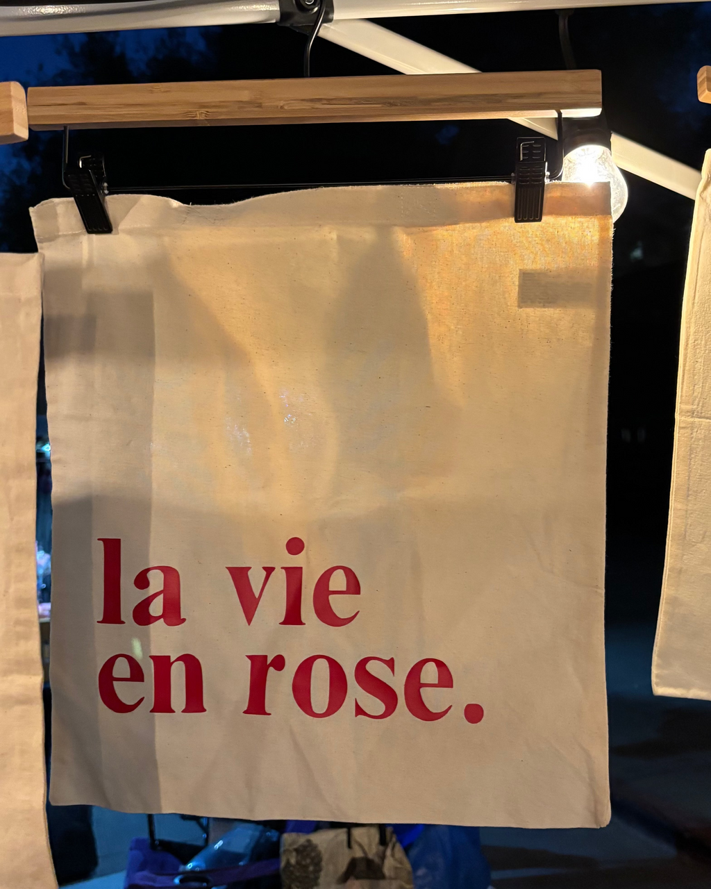 La Vie en Rose Tote