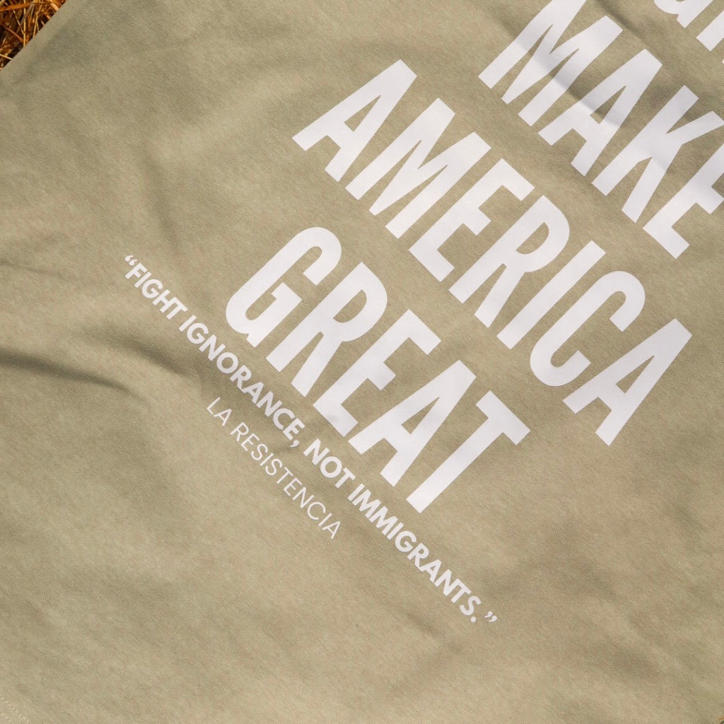 Immigrants Make America Great Ultra Heavyweight Oversized Tee
