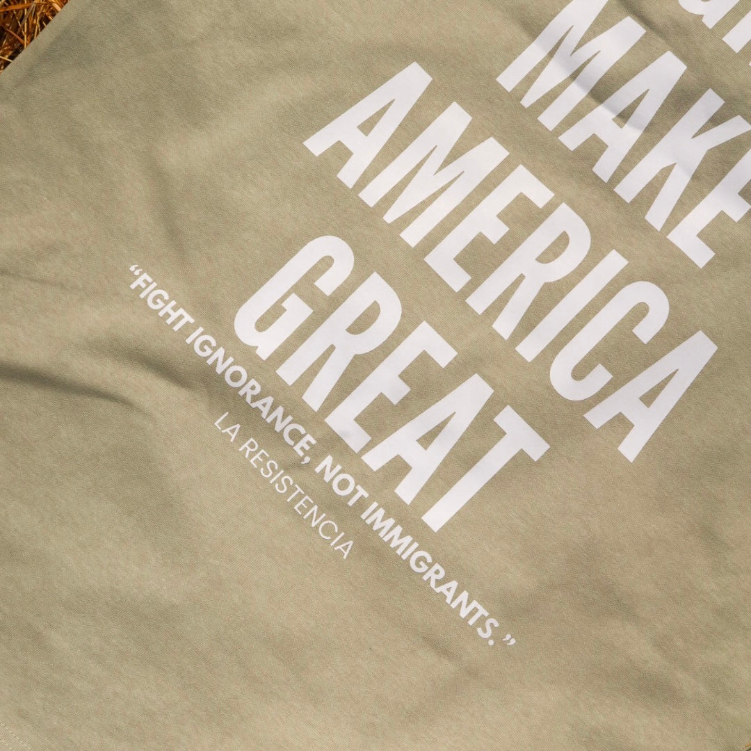 Immigrants Make America Great Ultra Heavyweight Oversized Tee