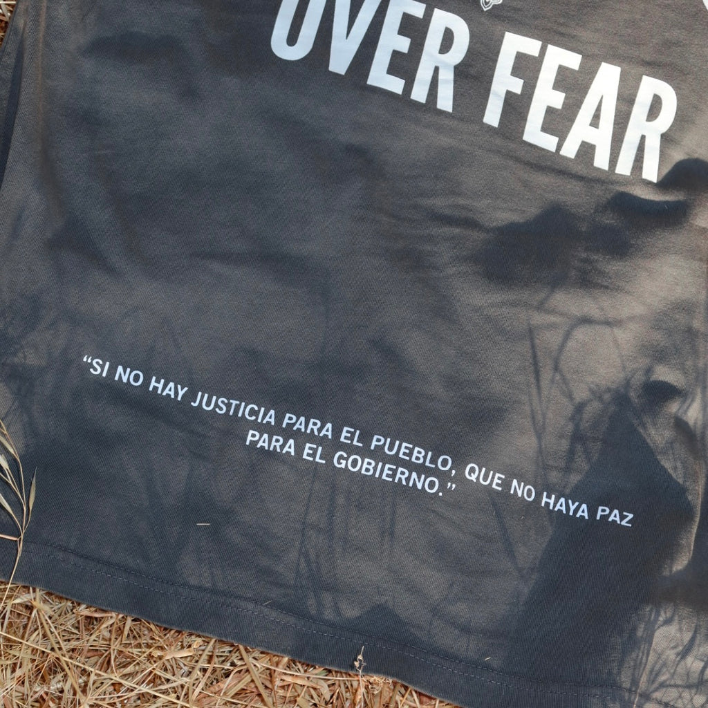 Resistance over Fear Ultra Heavyweight Oversized Tee